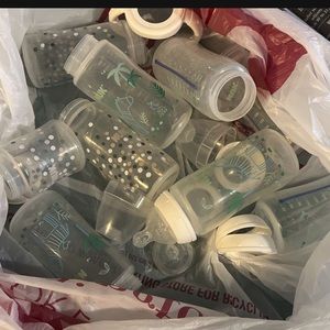 Lot of Nuk bottles